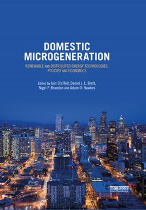 Cover of the book Domestic Microgeneration by Robert J Pellegrini, Theodore R Sarbin