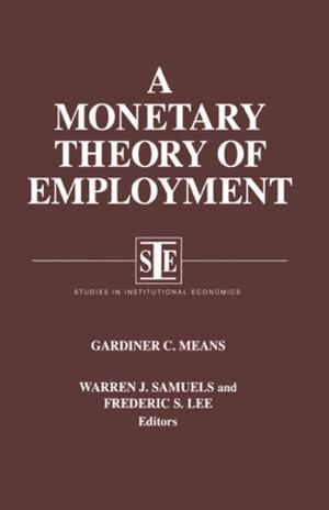 Cover of the book A Monetary Theory of Employment by Daniel Cordle