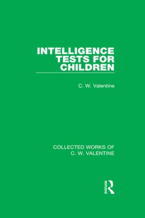 Cover of the book Intelligence Tests for Children by 