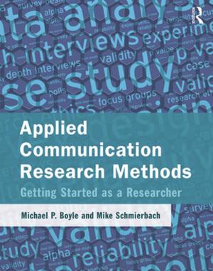 Cover of the book Applied Communication Research Methods by Meg Twycross, Sarah Carpenter