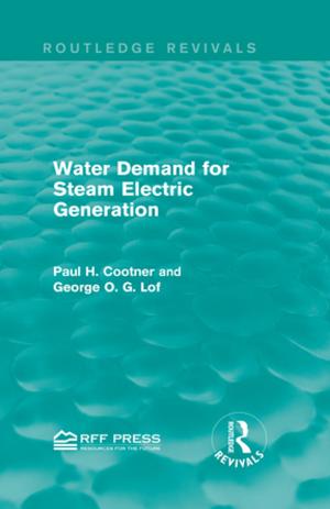 Cover of the book Water Demand for Steam Electric Generation (Routledge Revivals) by Lazar Puhalo