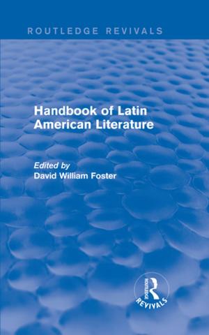 Book cover of Handbook of Latin American Literature (Routledge Revivals)