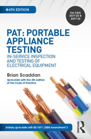 Cover of the book PAT: Portable Appliance Testing, 4th ed by Rui Yang