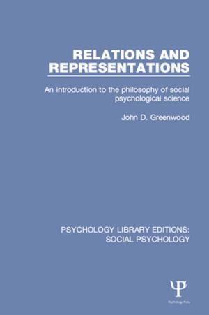 Cover of the book Relations and Representations by Michael Giudice