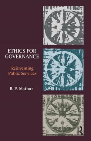 Cover of the book Ethics for Governance by William A Kahn