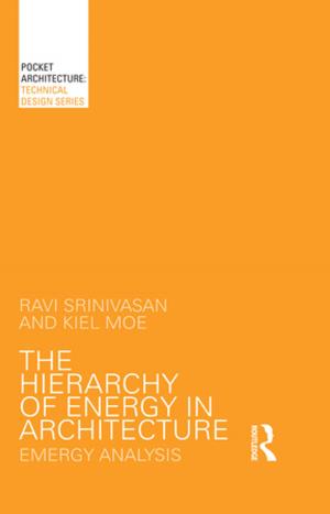 Cover of the book The Hierarchy of Energy in Architecture by Kesorn Pechrach