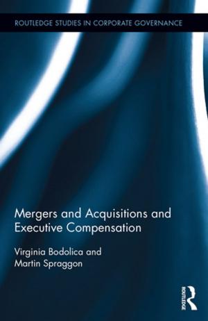 Book cover of Mergers and Acquisitions and Executive Compensation
