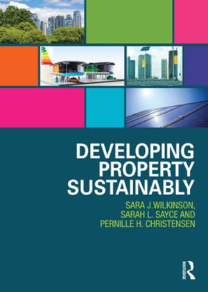 Book cover of Developing Property Sustainably