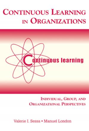 Cover of the book Continuous Learning in Organizations by Jonathan Daniel Wells