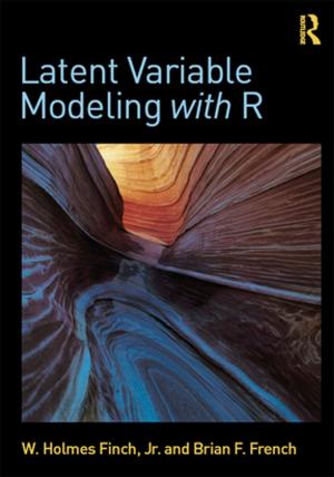 Cover of the book Latent Variable Modeling with R by Terry A. Sheridan