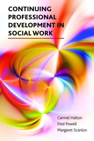 Cover of the book Continuing professional development in social work by Parker, Roy
