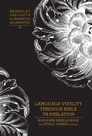 Cover of the book Language Vitality Through Bible Translation by Bernard Sawicki