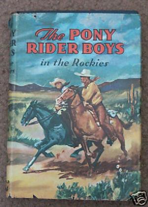 Book cover of The Pony Rider Boys in the Ozarks
