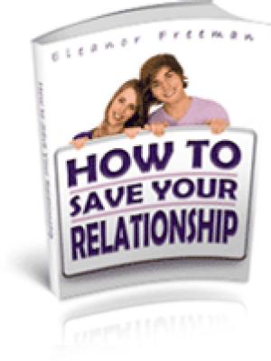 Book cover of How to Save Your Relationship