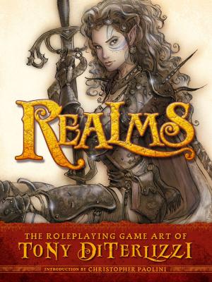 Book cover of Realms: The Roleplaying Art of Tony DiTerlizzi