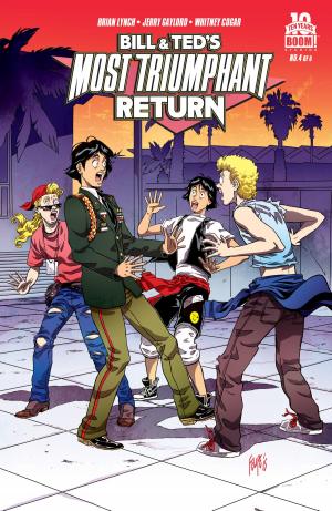 Cover of the book Bill & Ted's Most Triumphant Return #4 by Kirsten Smith, Kurt Lustgarten