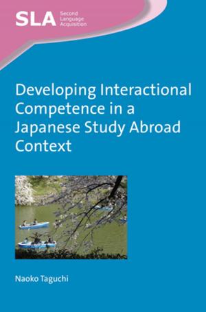Cover of the book Developing Interactional Competence in a Japanese Study Abroad Context by Bryan Cohen