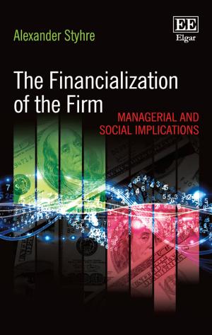 Book cover of The Financialization of the Firm