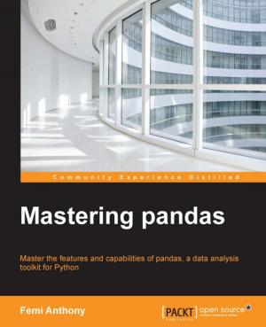 Cover of the book Mastering pandas by Vaibhav Gupta