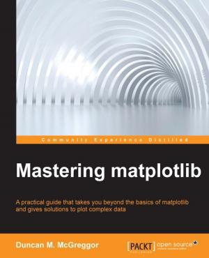 Cover of the book Mastering matplotlib by Alexander Bruy, Daria Svidzinska