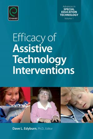 Cover of the book Efficacy of Assistive Technology Interventions by 