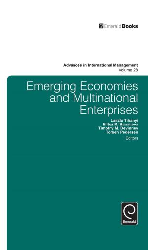 Cover of the book Emerging Economies and Multinational Enterprises by Ginevra Gravili, Monica Fait