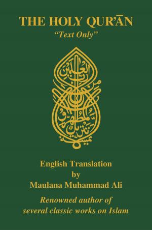 Book cover of The Holy Quran, English Translation, "Text Only"