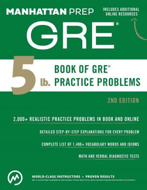 Cover of the book 5 lb. Book of GRE Practice Problems by Sachin Naha