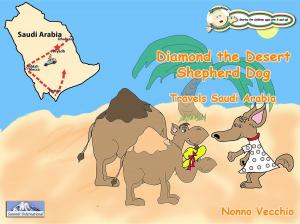 Cover of the book Diamond the Desert Shepherd Dog by CG Edwin