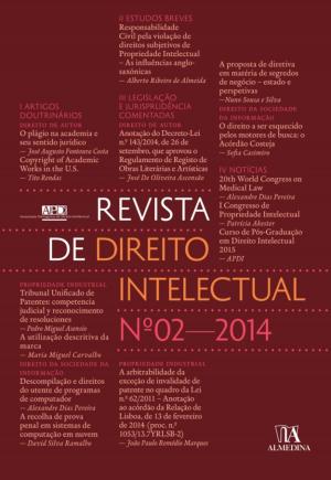 Cover of the book Revista de Direito Intelectual n.º 2 by Jaime Valle E João Miranda Claudio Monteiro