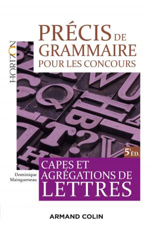 Cover of the book Précis de grammaire pour les concours - 5e éd. by Cédric Lemagnent, Xavier Mauduit