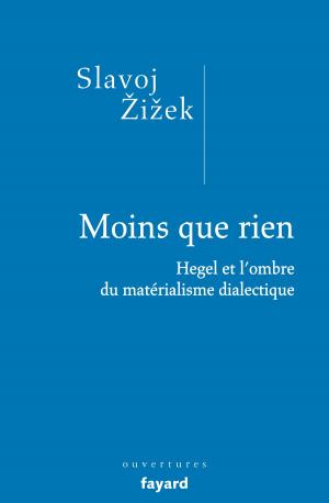Cover of the book Moins que rien by Jacques Attali