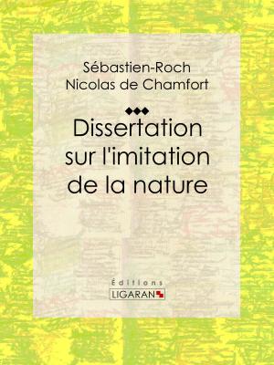 Cover of the book Dissertation sur l'imitation de la nature by Alphonse Daudet, Ligaran