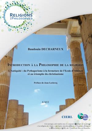 Cover of the book Introduction à la philosophie de la religion by Boris Nicaise