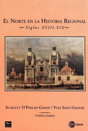 Book cover of El norte en la historia regional, siglos XVIII-XIX
