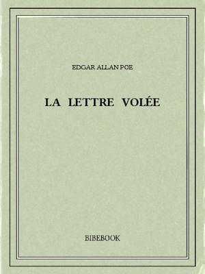 Cover of the book La lettre volée by Robert Louis Stevenson