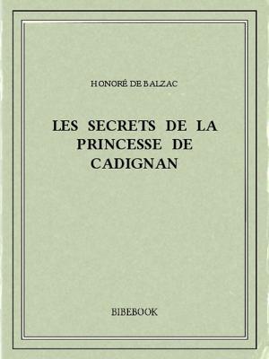 Cover of Les secrets de la princesse de Cadignan