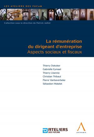 Cover of the book La rémunération du dirigeant d'entreprise by Thierry Driesse, Anthemis