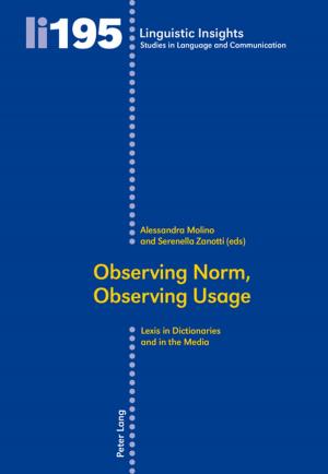 Cover of the book Observing Norm, Observing Usage by 