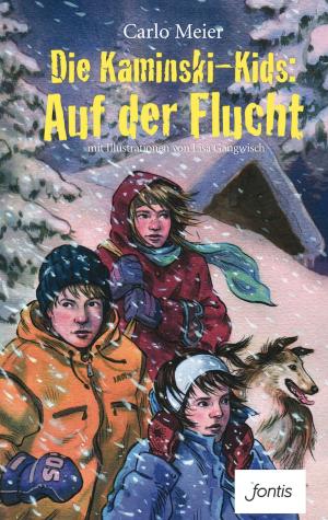 Cover of the book Die Kaminski-Kids: Auf der Flucht by Nicu Bachmann, John Hoffmann ICF Zürich, Leo Bigger