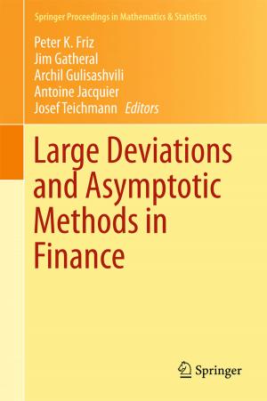 Cover of the book Large Deviations and Asymptotic Methods in Finance by 