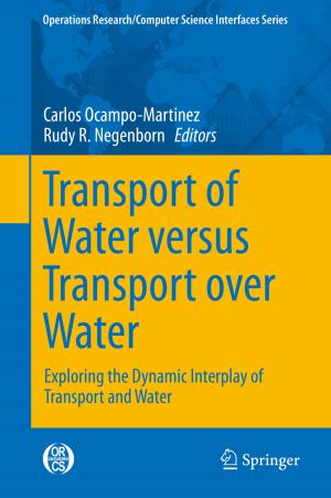 Cover of the book Transport of Water versus Transport over Water by Alexander J. Zaslavski