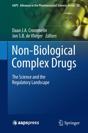 Cover of the book Non-Biological Complex Drugs by Hugh M. Van Horn
