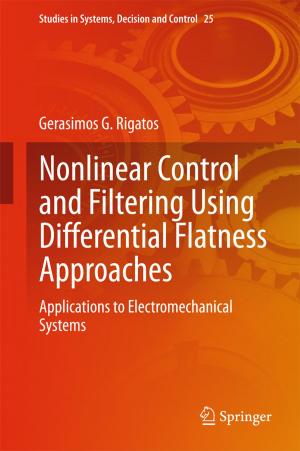 Book cover of Nonlinear Control and Filtering Using Differential Flatness Approaches