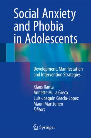Cover of the book Social Anxiety and Phobia in Adolescents by Alexander J. Zaslavski