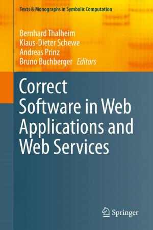 Cover of the book Correct Software in Web Applications and Web Services by Francesco Tassone