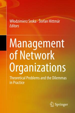 Cover of the book Management of Network Organizations by David A. Rothery