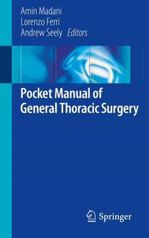 Cover of the book Pocket Manual of General Thoracic Surgery by James J. Palestro, Per B. Sederberg, Adam F. Osth, Trisha Van Zandt, Brandon M. Turner