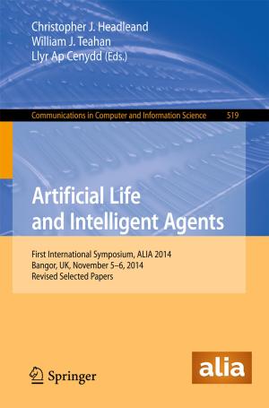Cover of the book Artificial Life and Intelligent Agents by Alexander J. Zaslavski