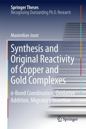 Cover of the book Synthesis and Original Reactivity of Copper and Gold Complexes by 